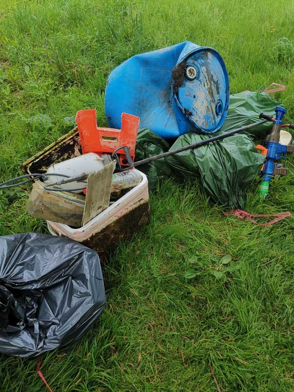 Ramassage des déchets